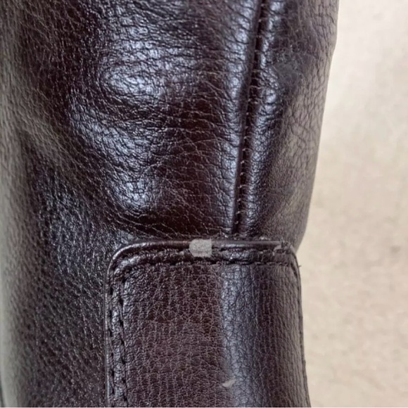 TOMMY HILFIGER Fallon 2 Dark Brown 1" Heel Zip Up Fashion Ankle Boot Shoes 8.5M - Picture 10 of 16